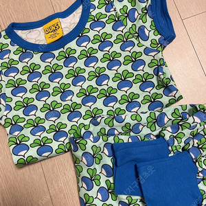 던스 블루 순무 배기 세트