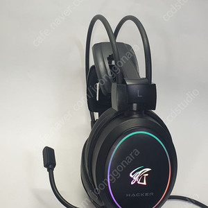 앱코 N700 가상 7.1 RGB 게이밍 헤드셋 (블랙)