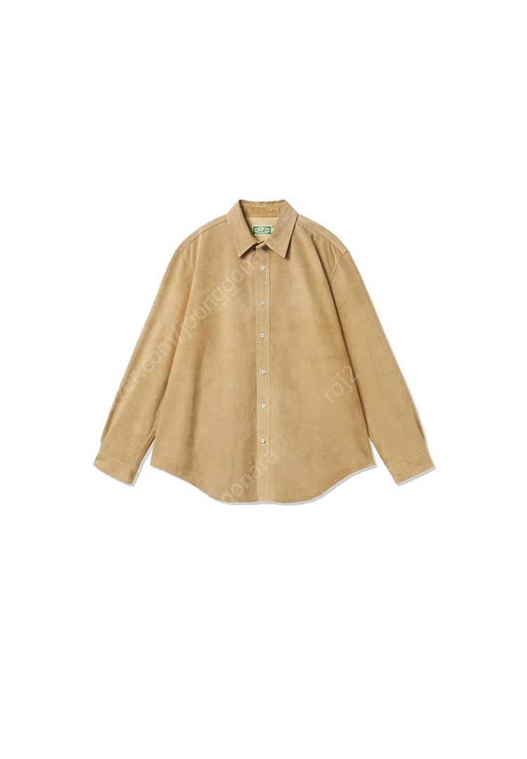 [M] STU 23FW 레더 셔츠 카멜 STU OFFICE 이미지