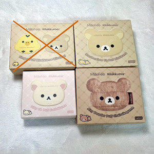 밀퓌 리락쿠마 퍼프 milleFee 일본 화장품 코리락쿠마 차이로이코구마