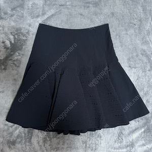 한섬 타임 펀칭 스커트 정품