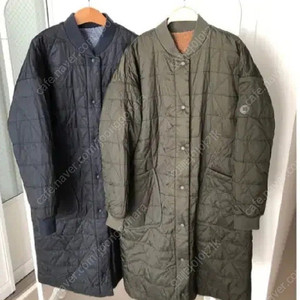 코오롱 리버시블 누빔 패딩 자켓