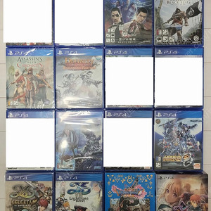 PS4 PS5 미개봉, 중고 타이틀