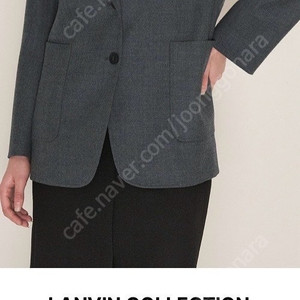 랑방23fw 정장세트(재킷55+스커트44) 그레이 가격내림
