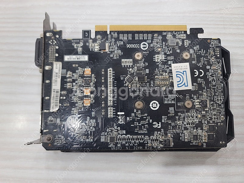 기가바이트 RX560 OC 4GD 그래픽 카드--1