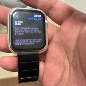 애플워치 se 2세대 실버 gps 판매합니다
