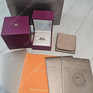 정품 불가리 비제로원 다이아반지