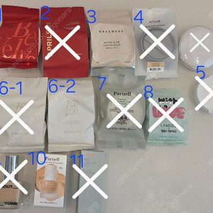 쿠션 리필, 파운데이션 (에스쁘아, 웨이크메이크, 어뮤즈, 바닐라코, 파넬, 라네즈)