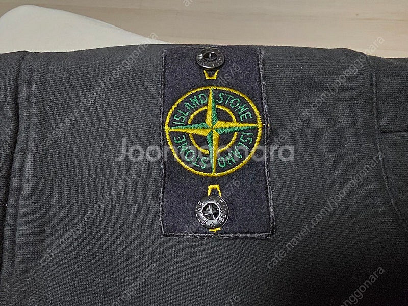 스톤아일랜드 블랙 스웻조거 팬츠 L( 32-35 ) 팜--2