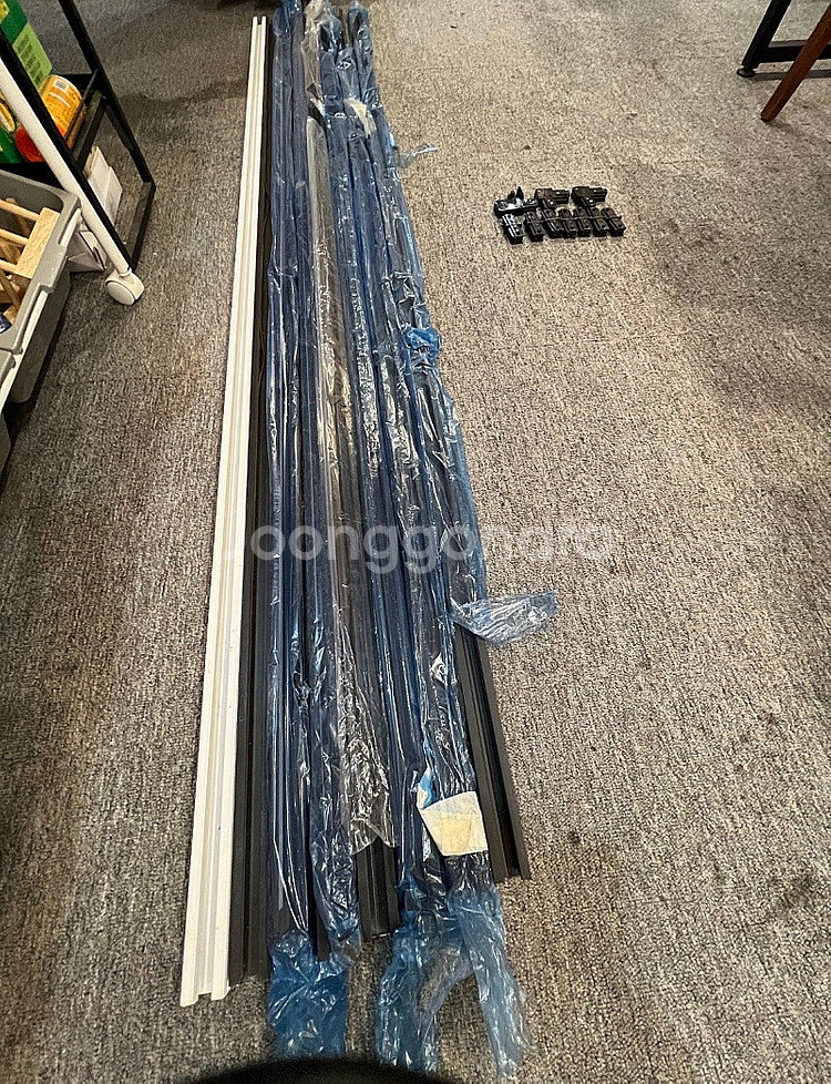 레일등 레일 부품 레일 2m 8개 부속품--0