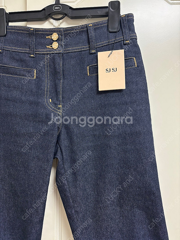 Sjsj 아틀리에 투버튼 데님 팬츠44메인/한섬/타임/...--0