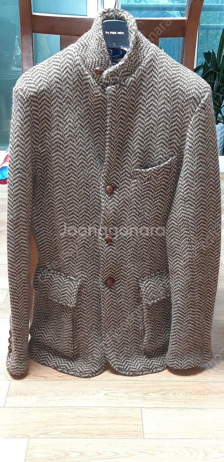 폴로 트위드자켓 S사이즈 판매합니다.--0