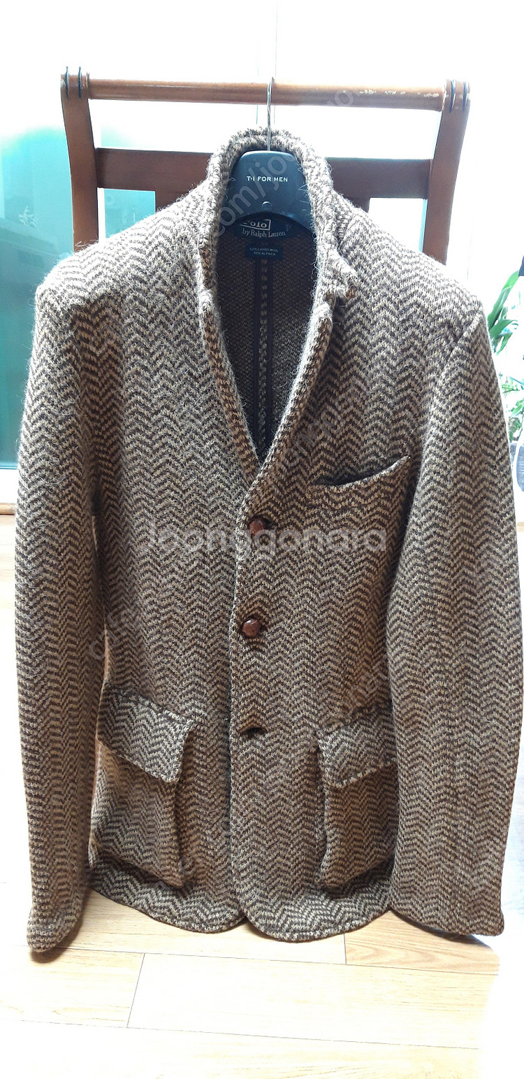 폴로 트위드자켓 S사이즈 판매합니다.--1