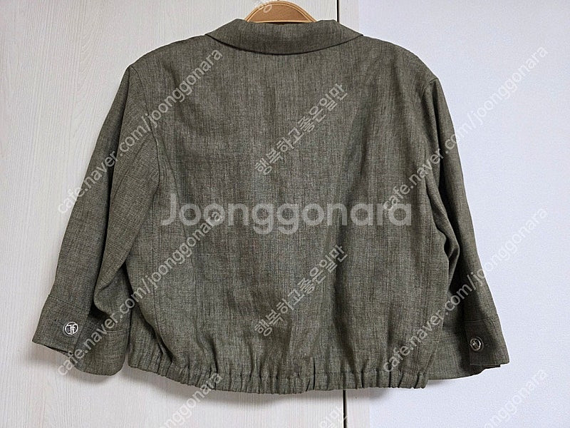 타임(TIME)린넨 하프슬리브 테일러드반팔자켓(55)--1