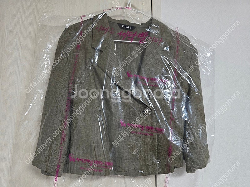 타임(TIME)린넨 하프슬리브 테일러드반팔자켓(55)--6