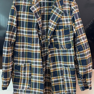 엔지니어드가먼츠 언라인드 타탄체크 코트