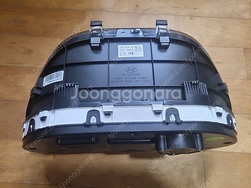 벨로스터JS 슈퍼비전 클러스터(계기판)--1