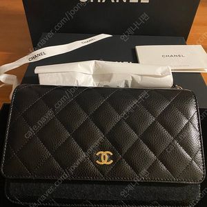 샤넬 woc 금장 새상품