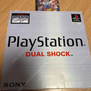 PS1 듀얼쇼크본체박스스셋, 북두의권, 타임크라이시스,아테나,제비우스,캡콤제네레이션, 사립저스티스학원, 철권등등