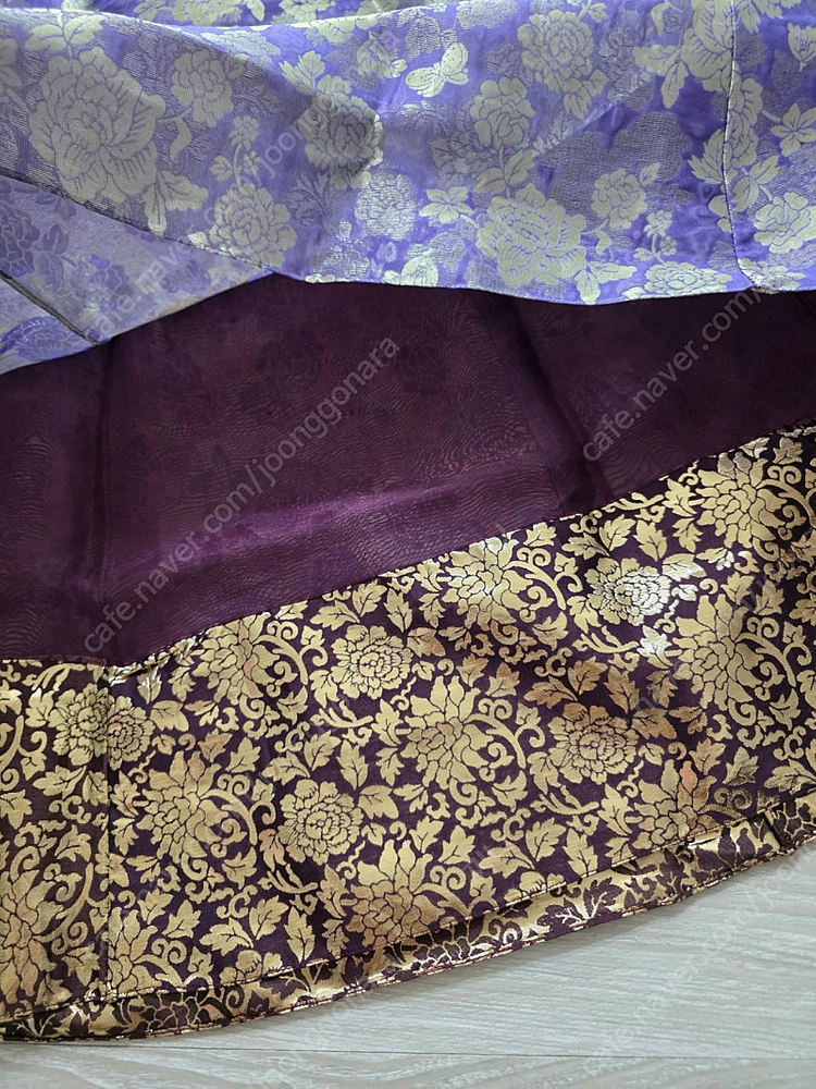 여아 한복(캉캉속치마+저고리+치마+배자+털조끼) 풀세트--6