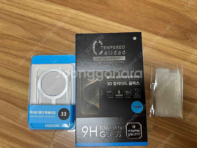 아이폰 15 프로용 강화유리, 에어팟 프로2 보호필름, 맥세이프 카드지갑--0