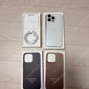 아이폰15 프로 맥스 256기가 화이트, 애플케어,대구