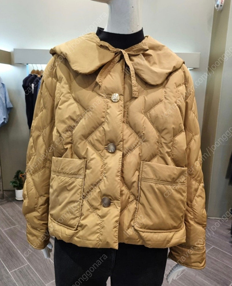 오즈세컨 구스다운 퀼팅 자켓 점퍼--2