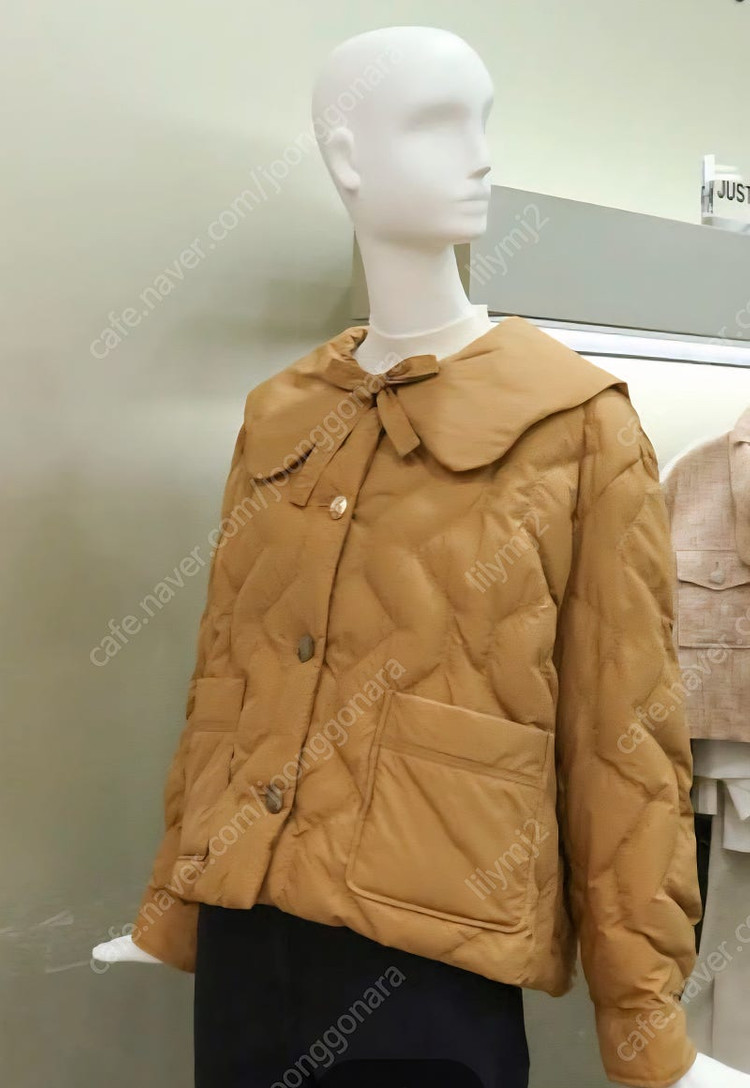 오즈세컨 구스다운 퀼팅 자켓 점퍼--5