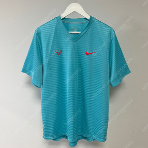 [2XL] 나이키 라파엘 나달 2020 롤랑 가로스 V넥 상의 하늘 판매합니다