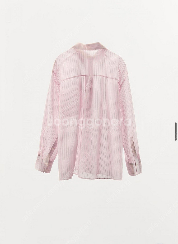 새상품 자라 스트라이프 파자마 셔츠 S사이즈 팝니다 9031/050--1