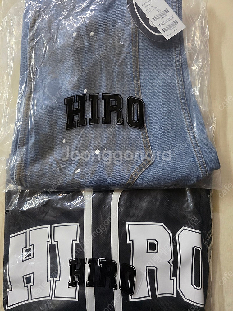히로 더티진 블루 150, 베이스볼 자켓 블랙 150--0
