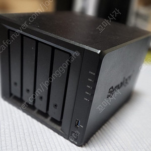 시놀로지 DS 918+ (RAM 16GB, NVMe 256GB×2, 안정전원, 무소음)