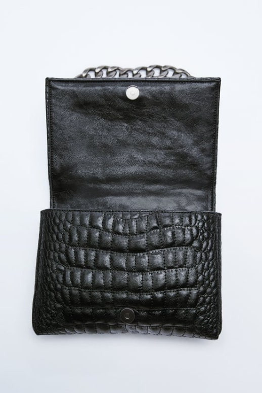 자라 체인 숄더백 가방 이미지