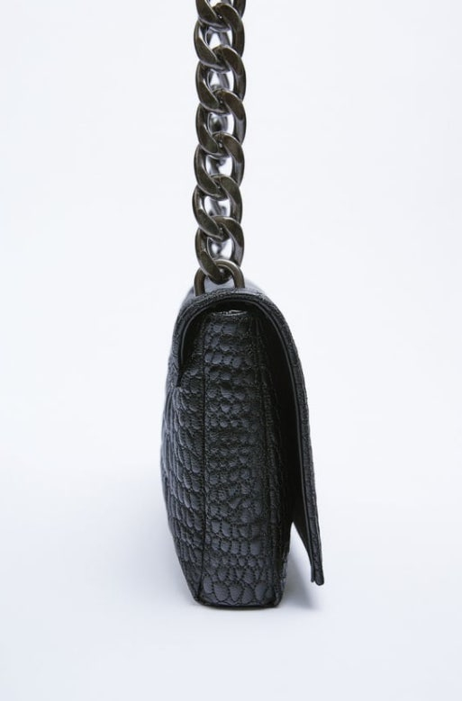 자라 체인 숄더백 가방 이미지