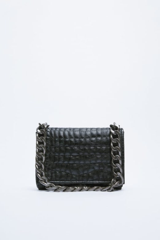 자라 체인 숄더백 가방 이미지