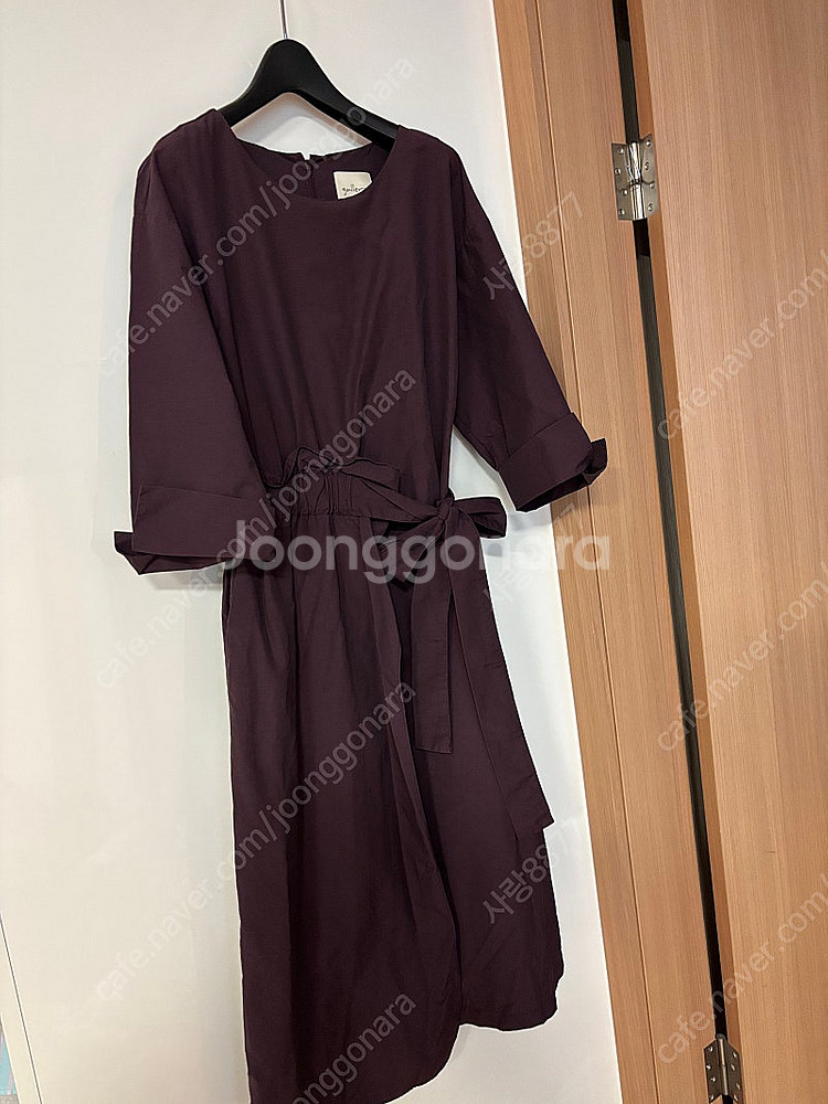 바스락 리본 원피스 결혼식 하객룩 출근룩 올드머니룩 타임마인랑방스탈--1