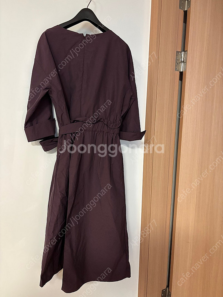 바스락 리본 원피스 결혼식 하객룩 출근룩 올드머니룩 타임마인랑방스탈--5