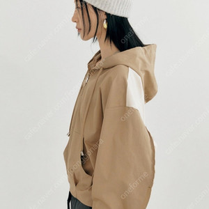 테이즈 후디 코튼 아노락 (F)55-66 거의새것