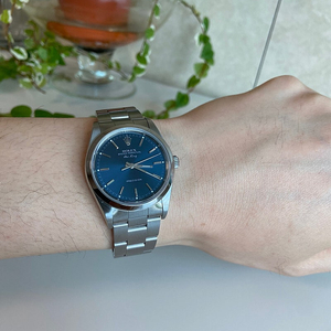 롤렉스 Rolex 에어킹 OP34 14000m 블루