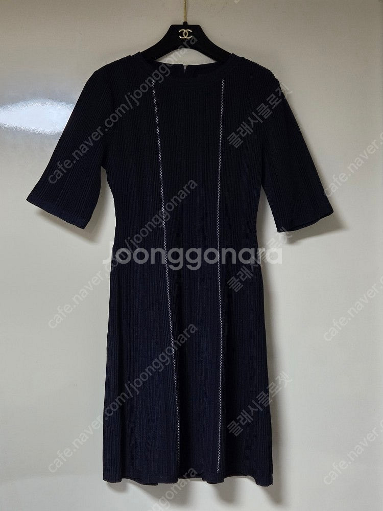 마인 MINE 21 골지 니트 원피스 (F)--0