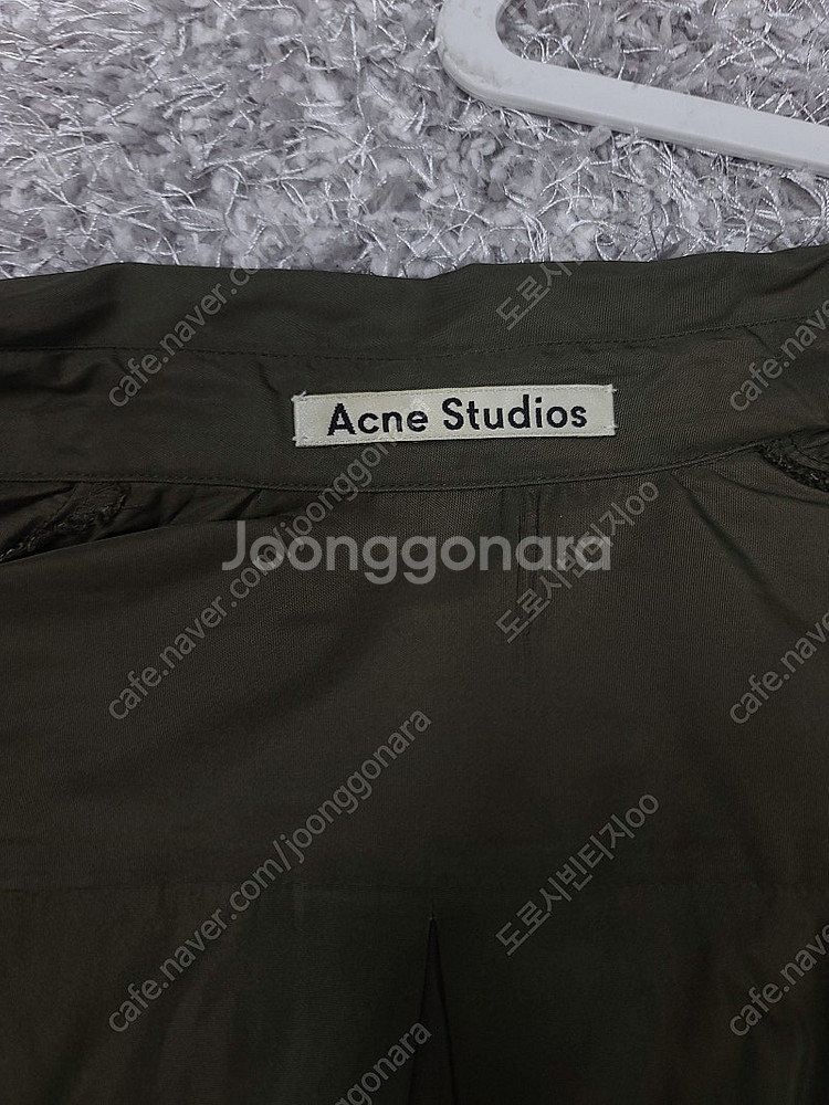 아크네 스튜디오 여성 나일론 하프 자켓셔츠--2