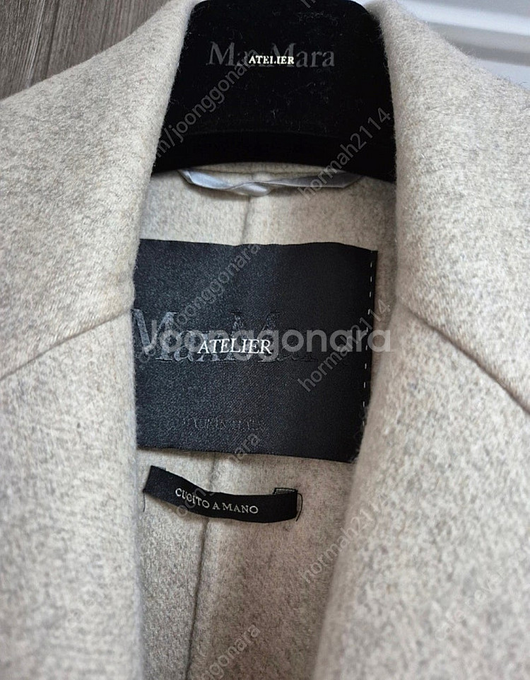 막스마라캐시미어100코트--7