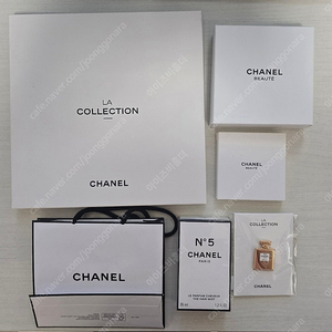 샤넬 헤어미스트 파우치 손거울 뱃지 일괄