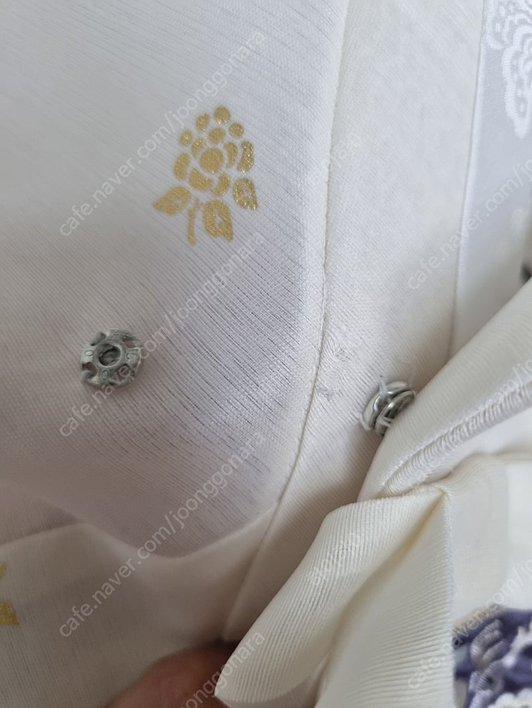 여아당의한복5호+속치마+노리개+머리띠 set 이미지