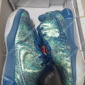 (260)새제품 르브론21 아발론 블루 나이키 농구화 7.5만원