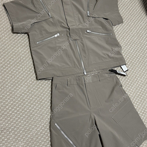 (50) 엘리엇 에밀 나일론 셔츠 셋업 카키