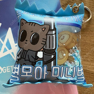 투바투 cu 뿔바투 키링+띠부씰+엽서 다고냥 일괄