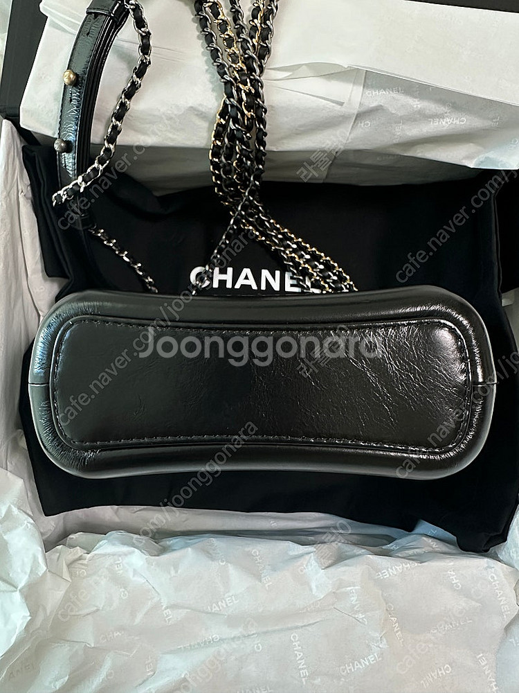 샤넬 가브리엘 호보백 스몰 블랙--4