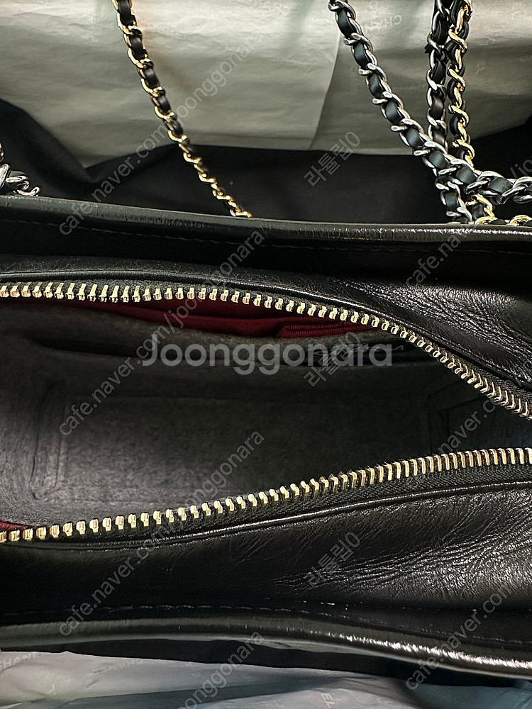 샤넬 가브리엘 호보백 스몰 블랙--8