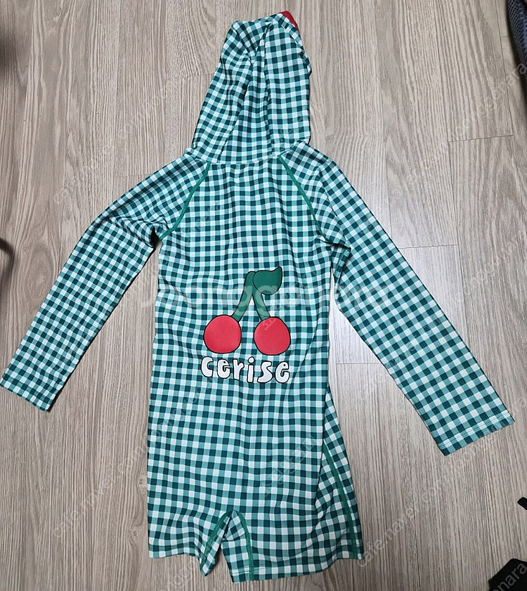 리미떼두두 체리 올인원 래쉬가드 +모자 일괄--2